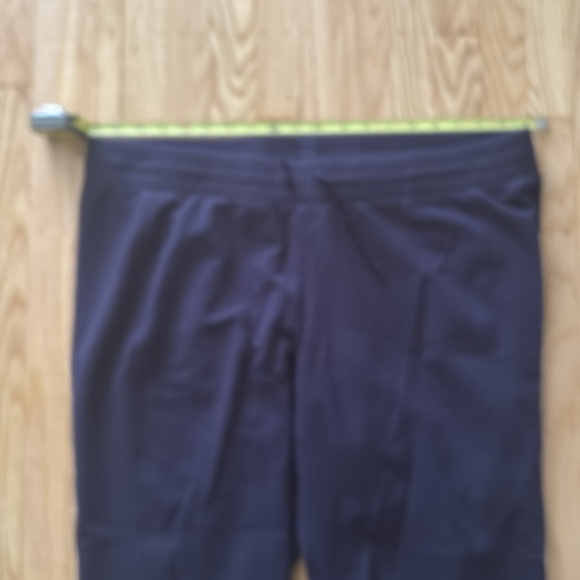 TALBOTS Elastic Waist Drawstring Sweatpants Comfy Travel 1X. Navy Blue - Picture 3 of 4